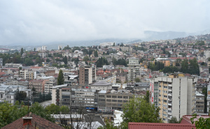 Foto: N. G. / Radiosarajevo.ba / Pogled na tmurno i oblačno Sarajevo