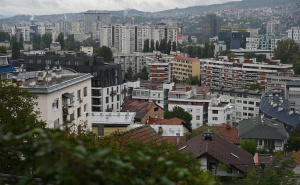 Foto: N. G. / Radiosarajevo.ba / Pogled na tmurno i oblačno Sarajevo
