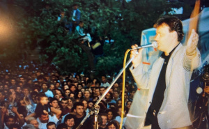 Foto: Privatni album / Osman Džiho i Halid Bešlić