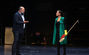 Foto: Dž. K. / Radiosarajevo.ba / Predstava Naličje