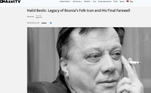 FOTO: Screenshot / Svjetski mediji se opraštaju od Halida Bešlića