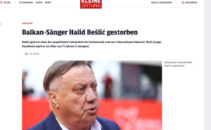 FOTO: Screenshot / Svjetski mediji se opraštaju od Halida Bešlića