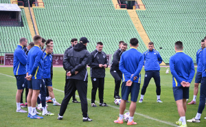 Foto: N.G./Radiosarajevo.ba / Trening fudbalske reprezentacije BiH