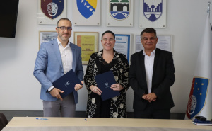 Foto: Općina Novo Sarajevo / Potpisivanje sporazuma o obnovi Vilsonovog šetališta