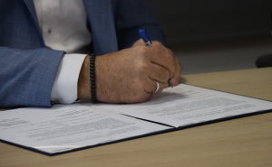 Foto: Općina Novo Sarajevo / Potpisivanje sporazuma o obnovi Vilsonovog šetališta