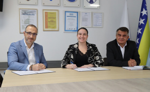 Foto: Općina Novo Sarajevo / Potpisivanje sporazuma o obnovi Vilsonovog šetališta