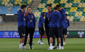 Foto: NFSBiH / Reprezentativci BiH na Kipru