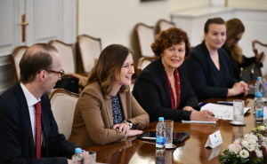 Foto: A. K. / Radiosarajevo.ba / Claudia Plakolm u Predsjednišvu BiH