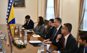 Foto: A. K. / Radiosarajevo.ba / Claudia Plakolm u Predsjednišvu BiH