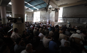 Foto: AA / Stotine vjernika na džuma namazu u Gazi