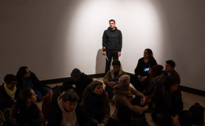 Foto: Velija Hasanbegović / Održan umjetnički performans o Gazi festivala MESS