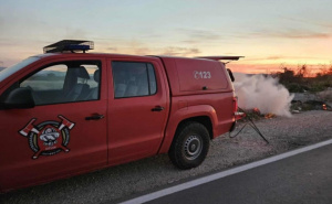 Foto: Hercegovina.info / Požar uz cestu Čitluk – Žitomislići