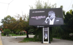 Foto: Dž. K. / Radiosarajevo.ba / Plakati u spomen Halidu Bešliću