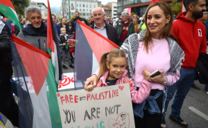 Foto: Dž. K. / Radiosarajevo.ba / Protesti za Palestinu