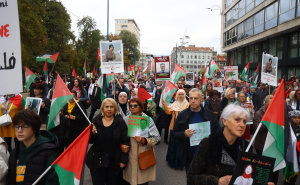 Foto: Dž. K. / Radiosarajevo.ba / Protesti za Palestinu