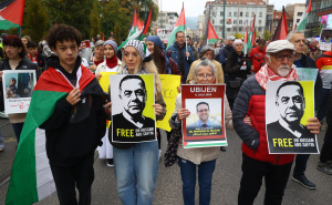 Foto: Dž. K. / Radiosarajevo.ba / Protesti za Palestinu