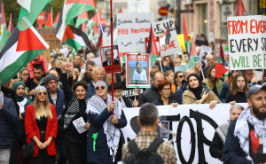 Foto: Dž.K. / Radiosarajevo.ba / "Bosna i Hercegovina za slobodnu Palestinu"