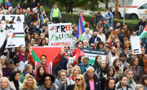 Foto: Dž.K. / Radiosarajevo.ba / "Bosna i Hercegovina za slobodnu Palestinu"