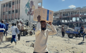 Foto: AA / Prvi kamioni s humanitarnom pomoći stigli u Gazu