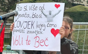 Foto: Facebook / Beč za Halida Bešlića