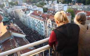 Foto: Dž. K. / Radiosarajevo.ba / Prizori iz zraka na Vječnu vatru