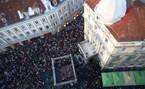 Foto: Dž. K. / Radiosarajevo.ba / Prizori iz zraka na Vječnu vatru