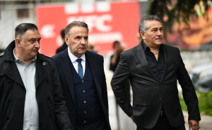 Foto: A.K, Dž. K. / Radiosarajevo.ba / Rasim Ljajić i Halid Muslimović