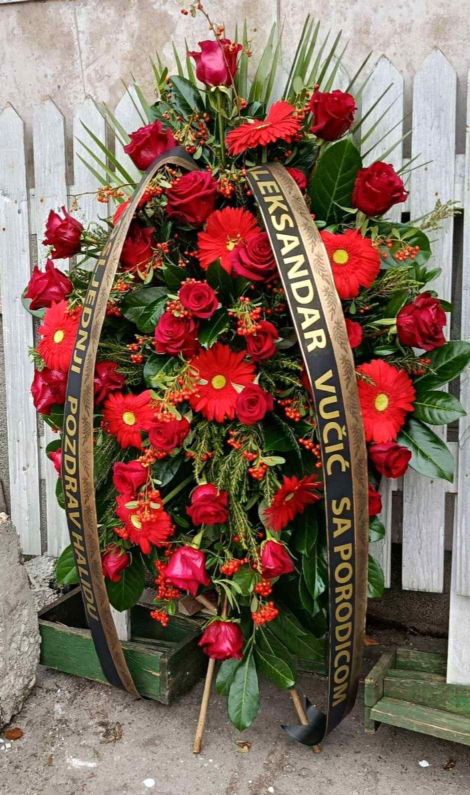 Vijenac koji je poslao Vučić