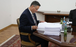 Foto: E. L. / Radiosarajevo.ba / Redovna sjednica Predsjedništva BiH