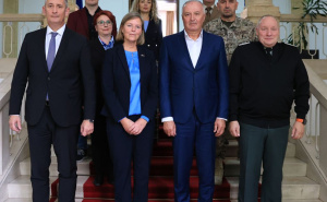 Foto: Ministarstvo odbrane BiH / Zukan Helez u posjeti ambasadi Norveške