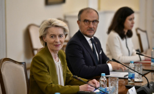 Foto: A. K. / Radiosarajevo.ba / Ursula von der Leyen u Predsjedništvu BiH