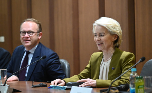 Foto: N. G. / Radiosarajevo.ba / Ursula von der Leyen u Vijeću ministara BiH