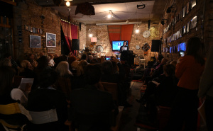 Foto: N. G. / Radiosarajevo.ba / Književni događaj u Ateljeu Figure