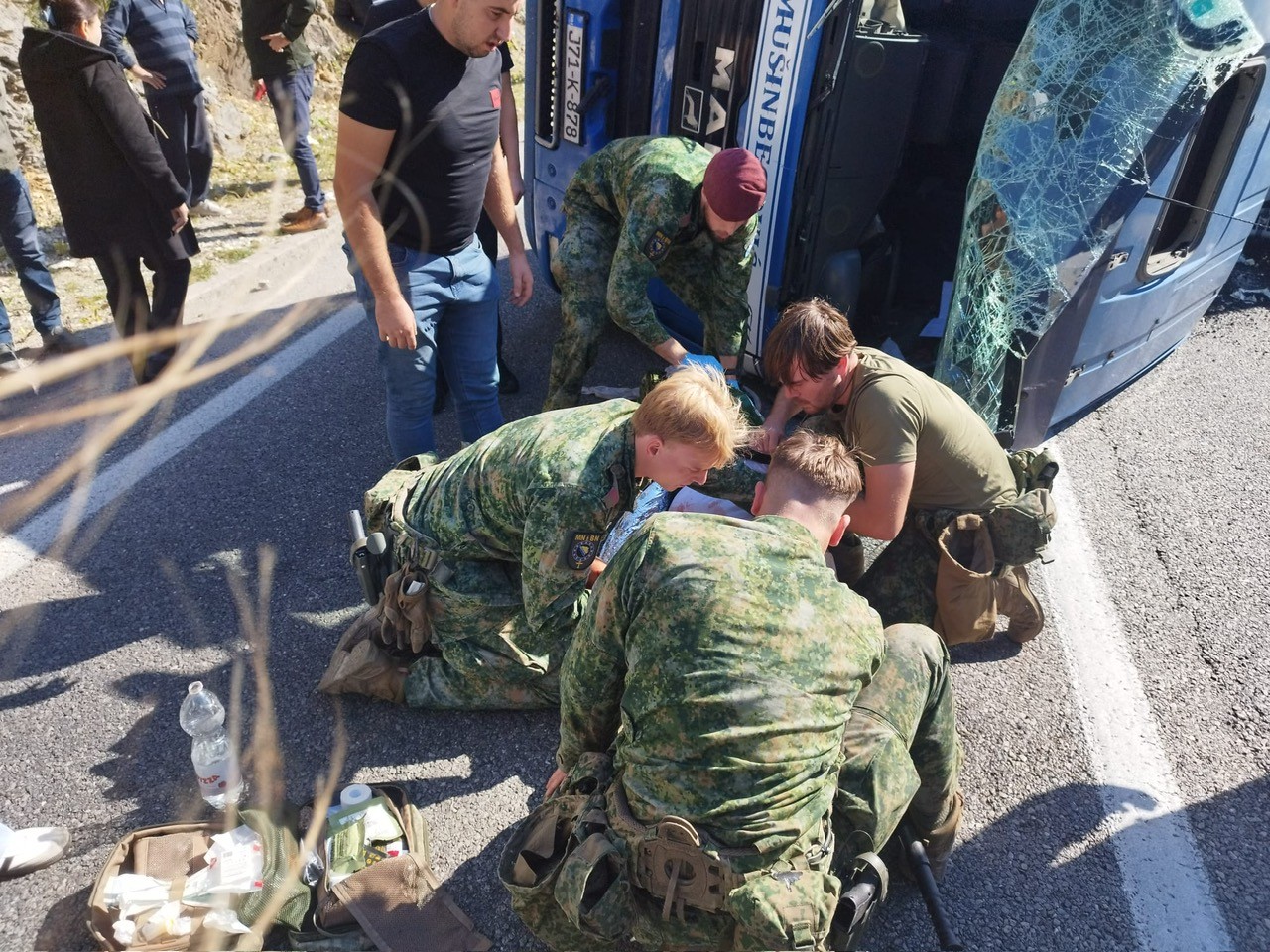 Vojnici EUFOR-a u akciji spašavanja