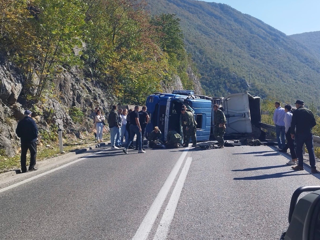 Vojnici EUFOR-a u akciji spašavanja