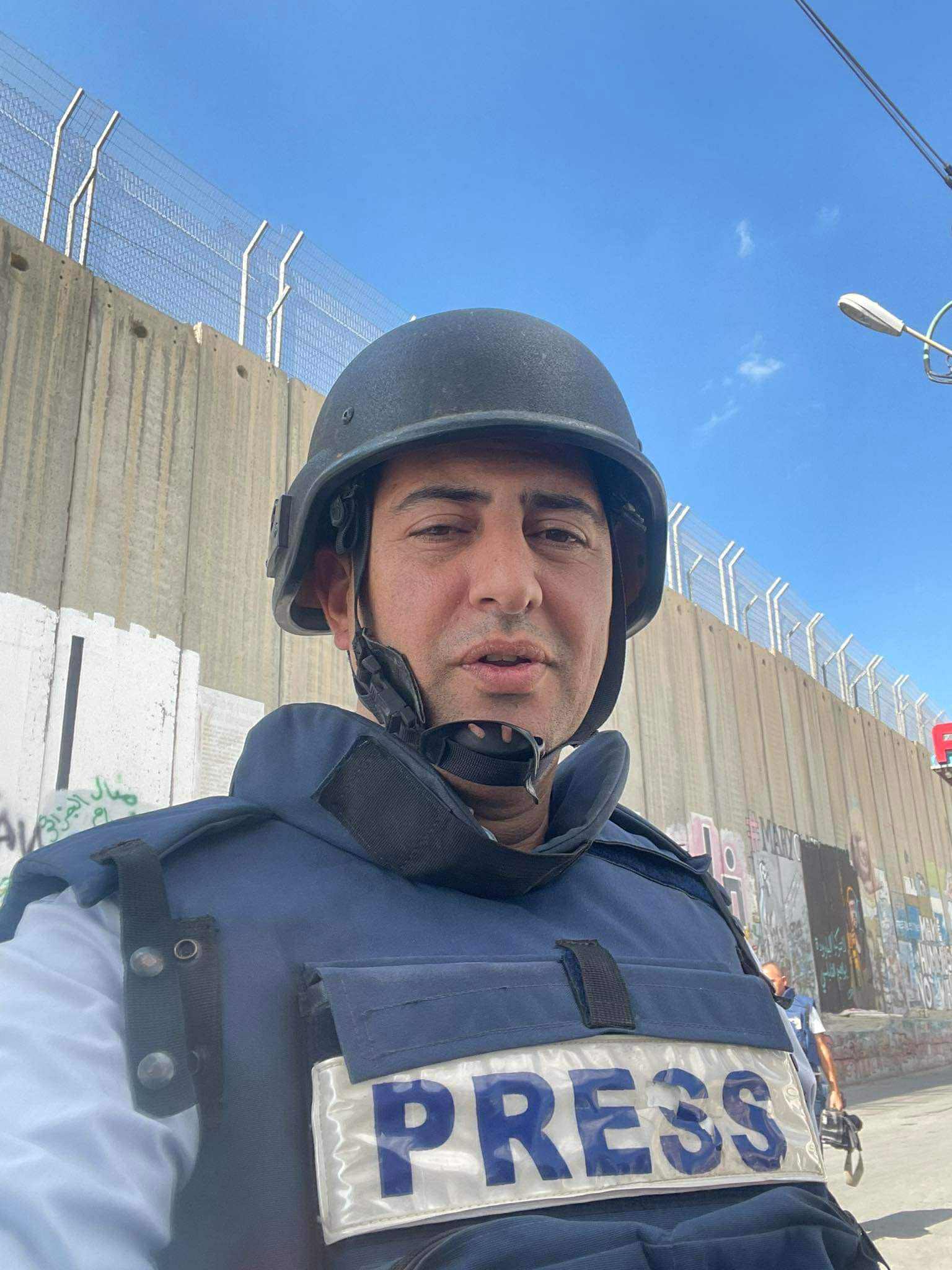 Palestinski novinar Monjed Jadou