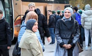 Foto: Press služba KS / Sarajevski učenici u posjeti Srebrenici