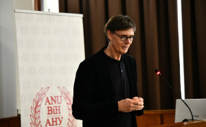 Foto: A. K. / Radiosarajevo.ba / Predavanje prof. dr. Hannesa Granditsa