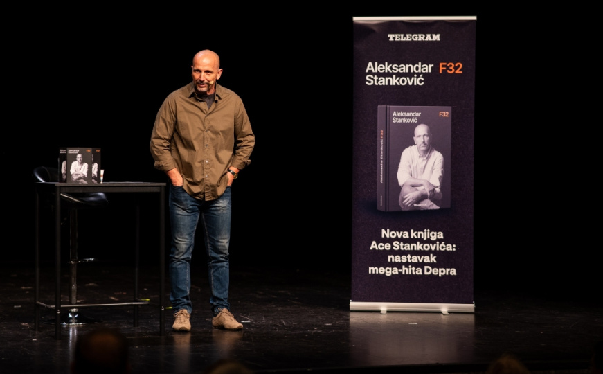 Aleksandar Stanković na promociji knjige 