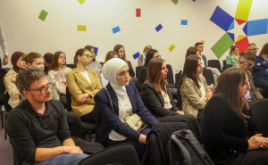 Foto: Dž.K. / Radiosarajevo.ba / Innovation summit 2025 u Europe house u Sarajevu