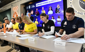 Foto: Olimpijski komitet BiH / Potpisivanje stipendija sa uspješnim sportistima