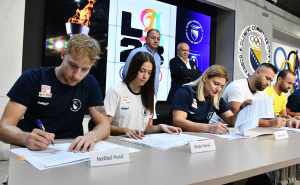 Foto: Olimpijski komitet BiH / Potpisivanje stipendija sa uspješnim sportistima
