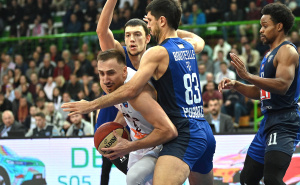 Foto: N. G. / Radiosarajevo.ba / KK Bosna BHTelecom - KK Budućnost Voli