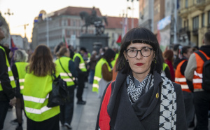 FOTO: AA / Protesti za Palestinu u Zagrebu