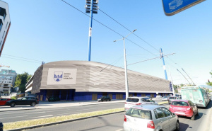 Foto: Reprezentacija.ba / Izgled Grbavice sa obnovljenom sjevernom tribinom