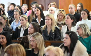 Foto: N.G / Radiosarajevo.ba / Predavanje prof. Porina Perića