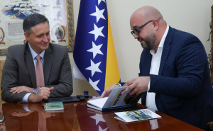 Foto: Predsjedništvo BiH / Denis Bećirović i Adnan Šteta