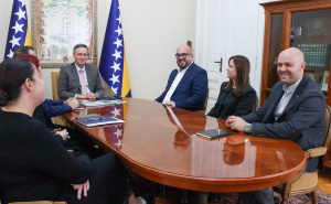 Foto: Predsjedništvo BiH / Denis Bećirović i Adnan Šteta