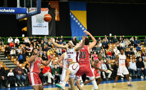 Foto: A.K./Radiosarajevo.ba / KK Bosna - KK Muricia