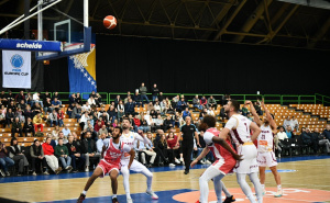 Foto: A.K./Radiosarajevo.ba / KK Bosna - KK Murcia